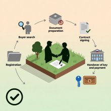 Как происходит процедура продажи земельного участка?